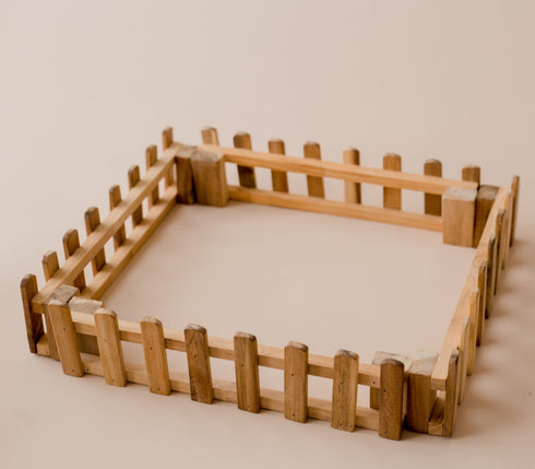 QTOYS - Wooden Fences - Set of 4